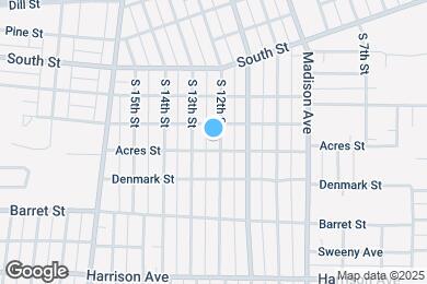 Map image of the property - 1417 1/2 S 12th St