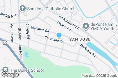 Map image of the property - 3747 Coronado Rd