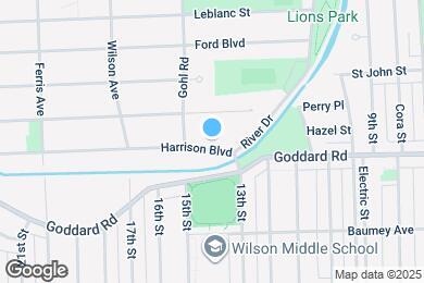 Map image of the property - Harrison Street Apartments