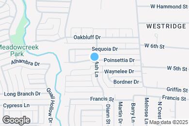 Map image of the property - 902 Poinsettia Dr