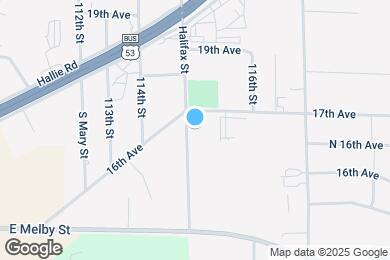 Map image of the property - 1671 115th St