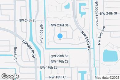 Map image of the property - 2205 NW 59th Ave