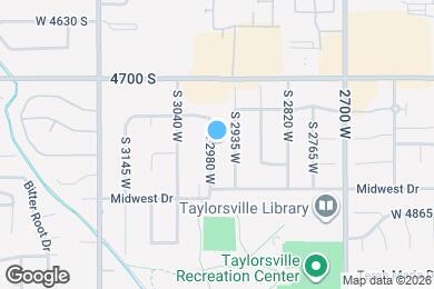 Map image of the property - 4779 S 2980 W