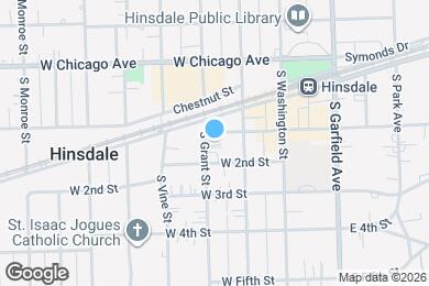 Map image of the property - 107 S Grant St