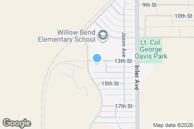 Map image of the property - 8821 13th St