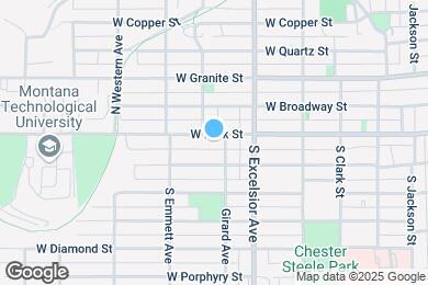 Map image of the property - 1016 1/2 W Park St