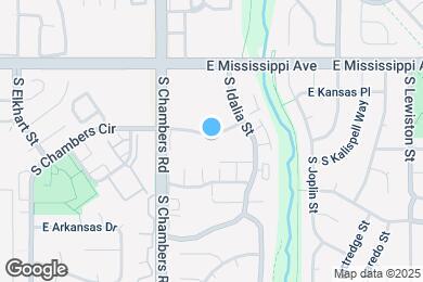 Map image of the property - 15402 E Arizona Ave