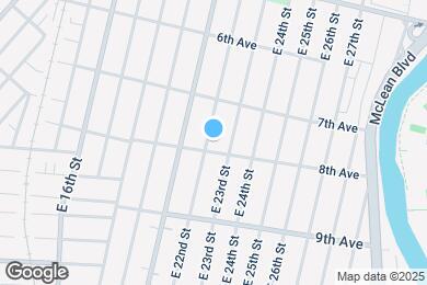 Map image of the property - 333 E 22nd St