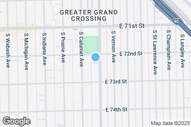 Map image of the property - 7214 S King Dr