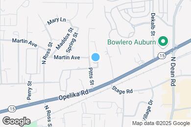Map image of the property - 551 Lincoln St