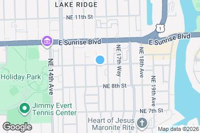 Map image of the property - 1702 NE 9th St