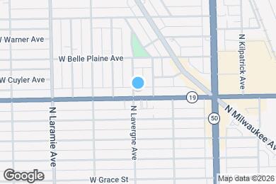 Map image of the property - 4956 W Irving Park Rd