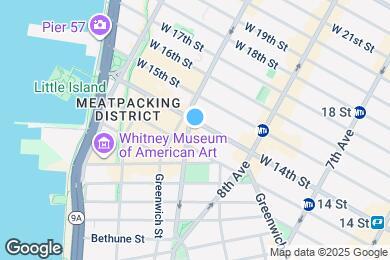 Map image of the property - 350 W 14th St