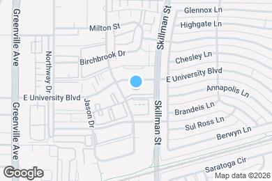 Map image of the property - 4819 Skillman St