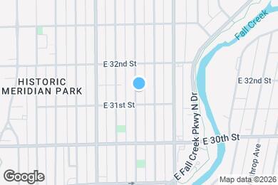 Map image of the property - 3117 N Park Ave