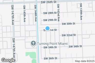 Map image of the property - 3105 SW 143rd Ct