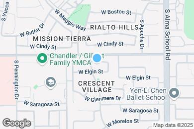 Map image of the property - 1361 W Folley St