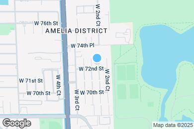 Map image of the property - 7230 W 2nd Ln