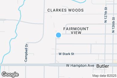 Map image of the property - 4976 N 132nd St
