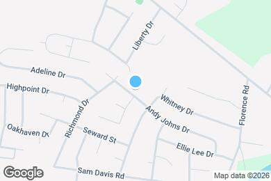 Map image of the property - 207 Andy Johns Dr