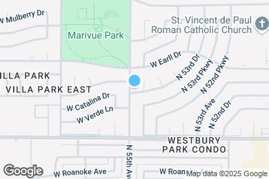 Map image of the property - 3001 N 55th Ave
