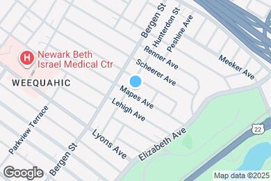 Map image of the property - 69 Mapes Ave