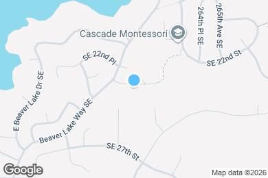 Map image of the property - 26025 SE 23rd Pl