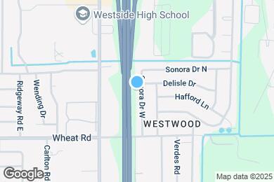 Map image of the property - 5816 Sonora Dr W