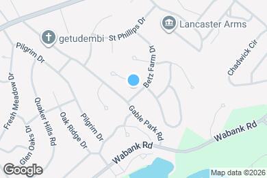 Map image of the property - 1766 Betz Farm Dr