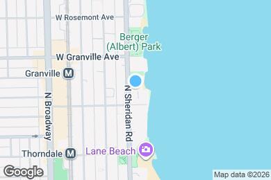 Map image of the property - 6121 N Sheridan Rd