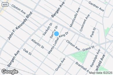 Map image of the property - 545 Martin Luther King Jr Dr