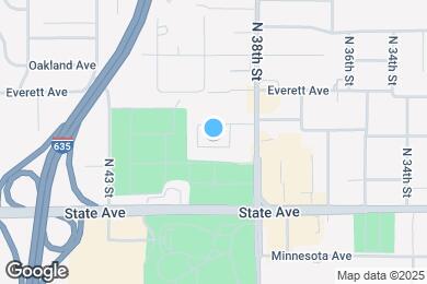 Map image of the property - 3910 Nebraska Ave