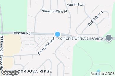 Map image of the property - 1262 Breezy Valley Dr