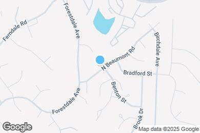 Map image of the property - 3412 N Beaumont Rd