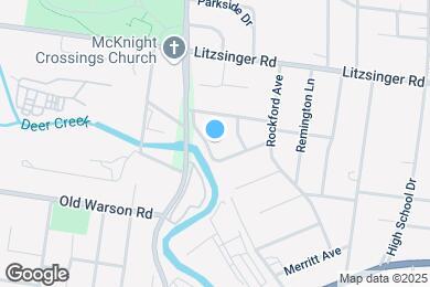 Map image of the property - 2562 Creve Coeur Dr