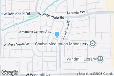 Map image of the property - 7855 Mohican Canyon St