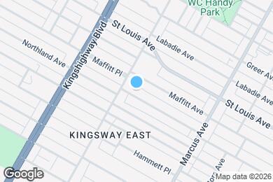 Map image of the property - 4855 Northland Ave