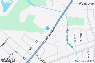 Map image of the property - 3850 Jackson Ave