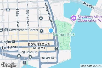 Map image of the property - 55 NE 3rd Ave