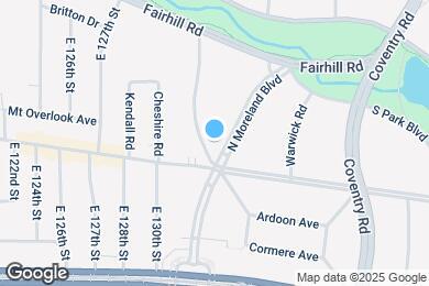 Map image of the property - Shaker Lake Apartments & North Moreland Co...
