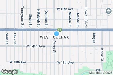 Map image of the property - 1454 Perry St