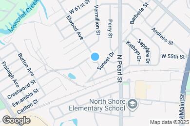 Map image of the property - 6428 Elwood Ave