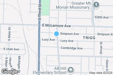 Map image of the property - 1203 Latham St