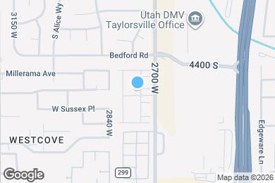 Map image of the property - 4458 S Stonington Way