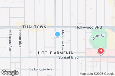 Map image of the property - 1616 Normandie Ave