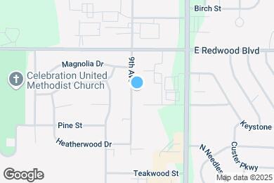 Map image of the property - 500 N 9th Ave