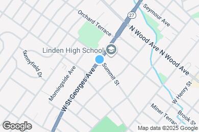 Map image of the property - 215 W Saint Georges Ave