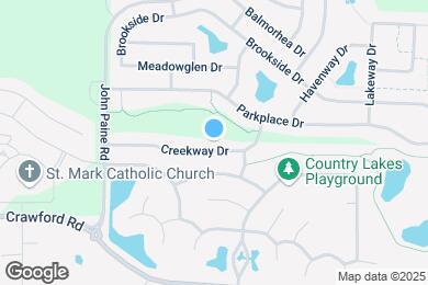 Map image of the property - 5700 Creekway Dr