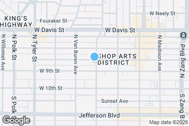 Map image of the property - 600 Melba St