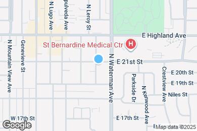 Map image of the property - 2077 Belle St